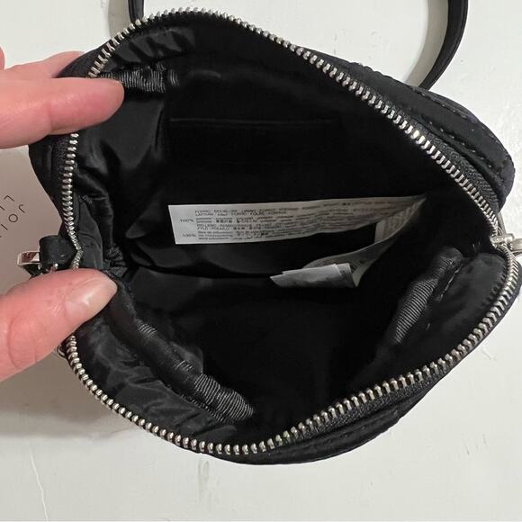 Zara Black Jewel Rhinestone BEADED MINI Quilted CROSSBODY BAG - Picture 16 of 16